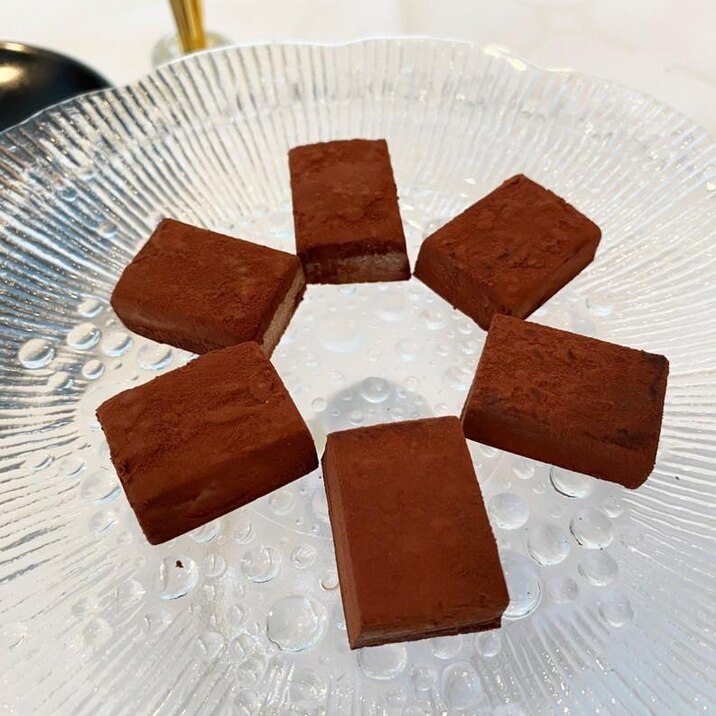 バレンタインにピッタリ!生チョコ